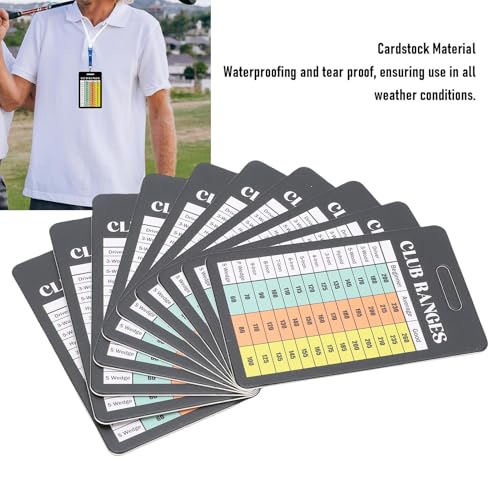 Tarjetas para golf Zopsc 10 piezas compactas miniatura 3