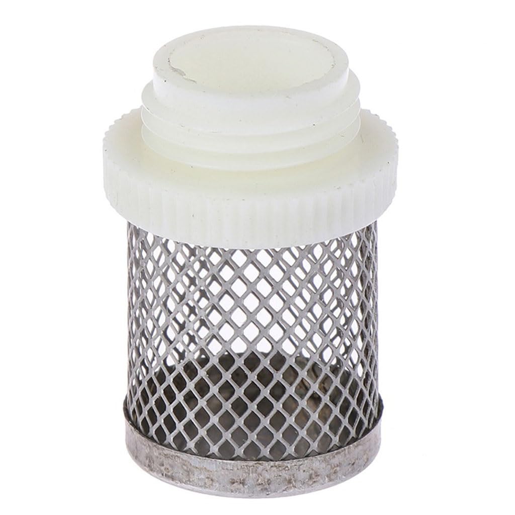 Stainless Steel Inline Mesh Screen Filter for Garden Irrigation and Aquariums - 1/2", 3/4", 1" Compatible Pre-Filter(1/2inch)