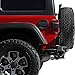 Gas Cap Fuel Door Gas Tank Cover for Jeep Wrangler JL 2018 2019 2020 2021 2022 2023 2024 Sport Rubicon Sahara & Unlimited 2-Door 4-Door