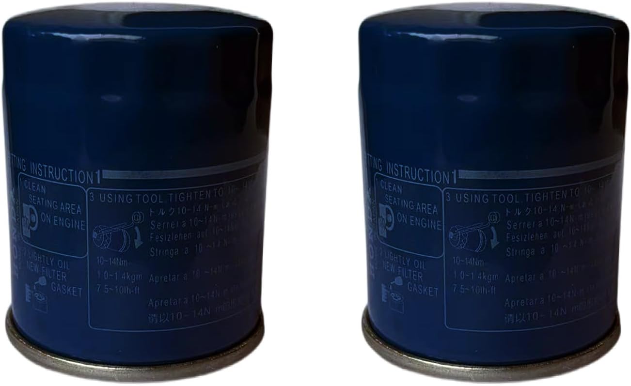 2 Pack Car Engine Oil Filter Replace For old model HONDA ACTY Kei Car Mini Truck (JDM Import) HA6/HA7/HH5/HH6