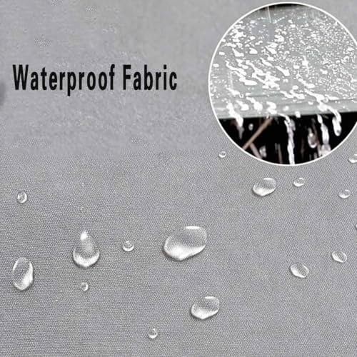 Toldo de Recambio para Parasol 2.5x2.5m Cuadrado Verde impermeable 4