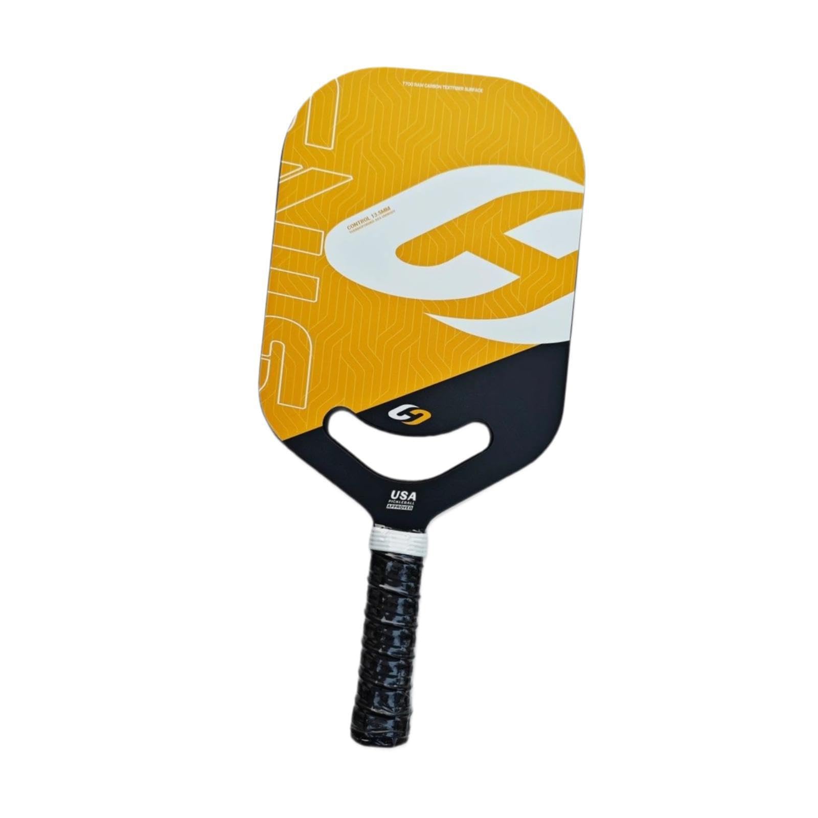 Racchetta da Pickleball Leggera e raffinata in Fibra di Prima | progettata per colpi precisi che migliorano la precisione e il controllo del colpo. La cavità della racchetta da pickleball