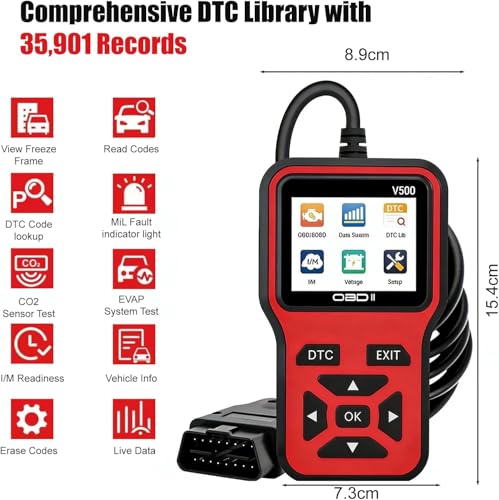 Scanner OBD2 para HAVAL DARGO 2020-2024, lector de códigos de coche portátil 8
