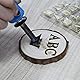 FrogBro 26 Stück Holzverbrennung Pyrograph Lötspitze Stempel, 26 Groß Buchstaben Holz Brandmalerei Tool, DIY Set für Holz oder andere Oberflächenmaterialien, Kompatibel Frogbro Pyrographie Stift
