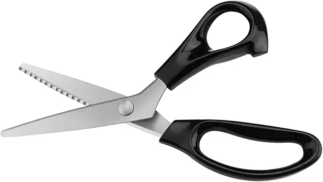 Ciseaux cranté couture professionnels Fixinus 23,5 cm - Coupe zigzag précise