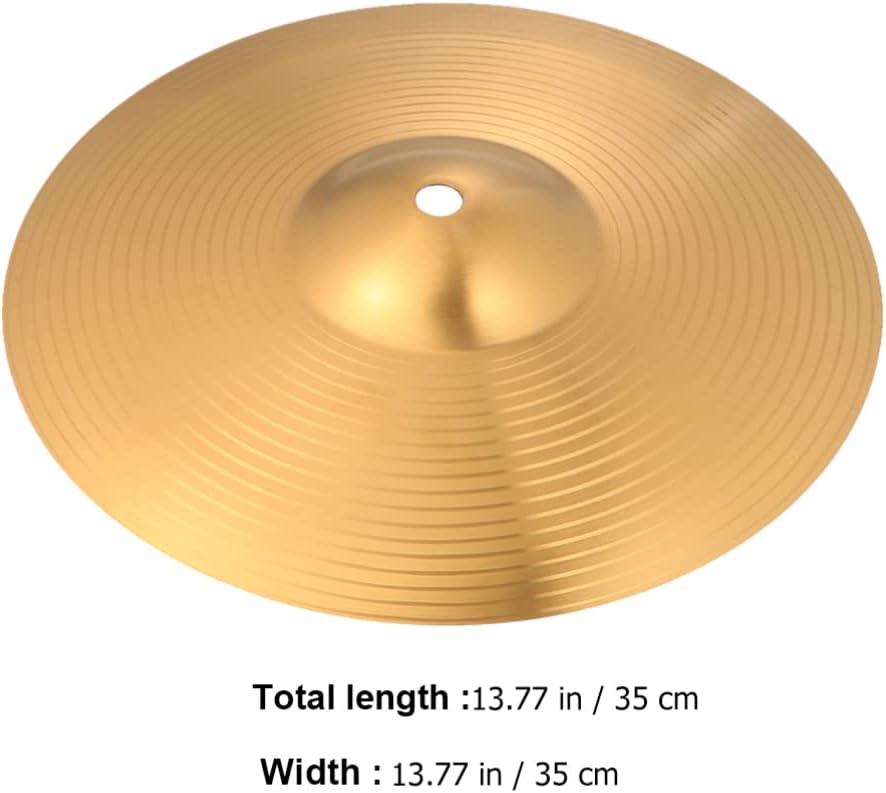 Hat Clutch Hat Cymbals Pair Jazz Drum Cymbals Pieces Jazz Drum Parts Accessory 14 Inch