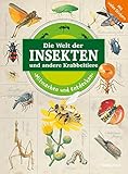  Mitmachen und Entdecken: Die Welt der Insekten und andere Krabbeltiere: Rätseln, Malen, Stickern