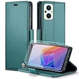 FERLAN Funda para OPPO F21 Pro 5G + 2 Piezas Cristal Templado,Compatible con Carga inalámbrica, con Bloqueo RFID, Hebilla Magnetica, Ranuras para Tarjetas,Azul Verdoso FERLAN Funda para OPPO F21 Pro 5G + 2 Piezas Cristal Templado,Compatible con Carga inalámbrica, con Bloqueo RFID, Hebilla Magnetica, Ranuras para Tarjetas,Azul Verdoso