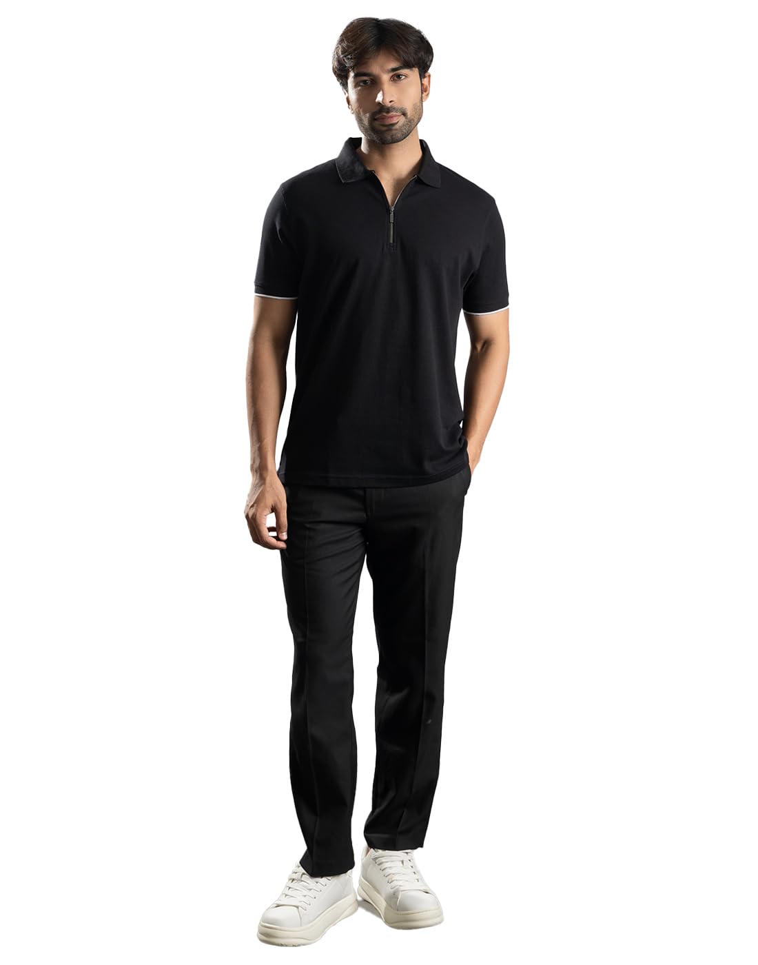 Men's Solid Regular T-Shirt-image-0