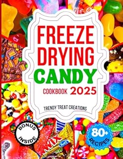FREEZE DRYING CANDY COOKBOOK 2025: The Ultimate Guide for Beginners and Experts to Craft, Enjoy, and Build a Thriving Freeze-Dried Candy Business