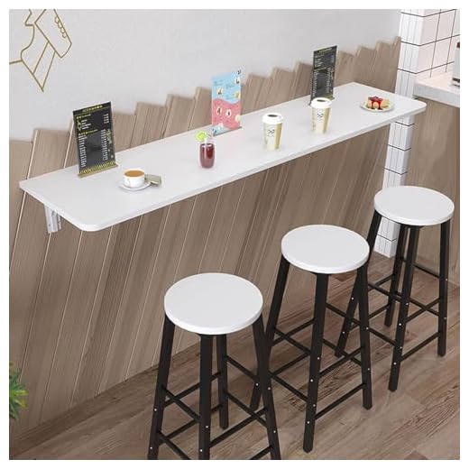 Gaommini Folding Shelf Brackets Dining Table, Heavy Duty Wall Mounted Drop-Leaf Table, Foldable Kitchen Bar Table End Side Table, Fold-Down Work Desk Wall Hanging Table (Size : L60xW30cm/L24xW12in) 31 Gaommini Folding Shelf Brackets Dining Table, Heavy Duty Wall Mounted Drop-Leaf Table, Foldable Kitchen Bar Table End Side Table, Fold-Down Work Desk Wall Hanging Table (Size : L60xW30cm/L24xW12in)