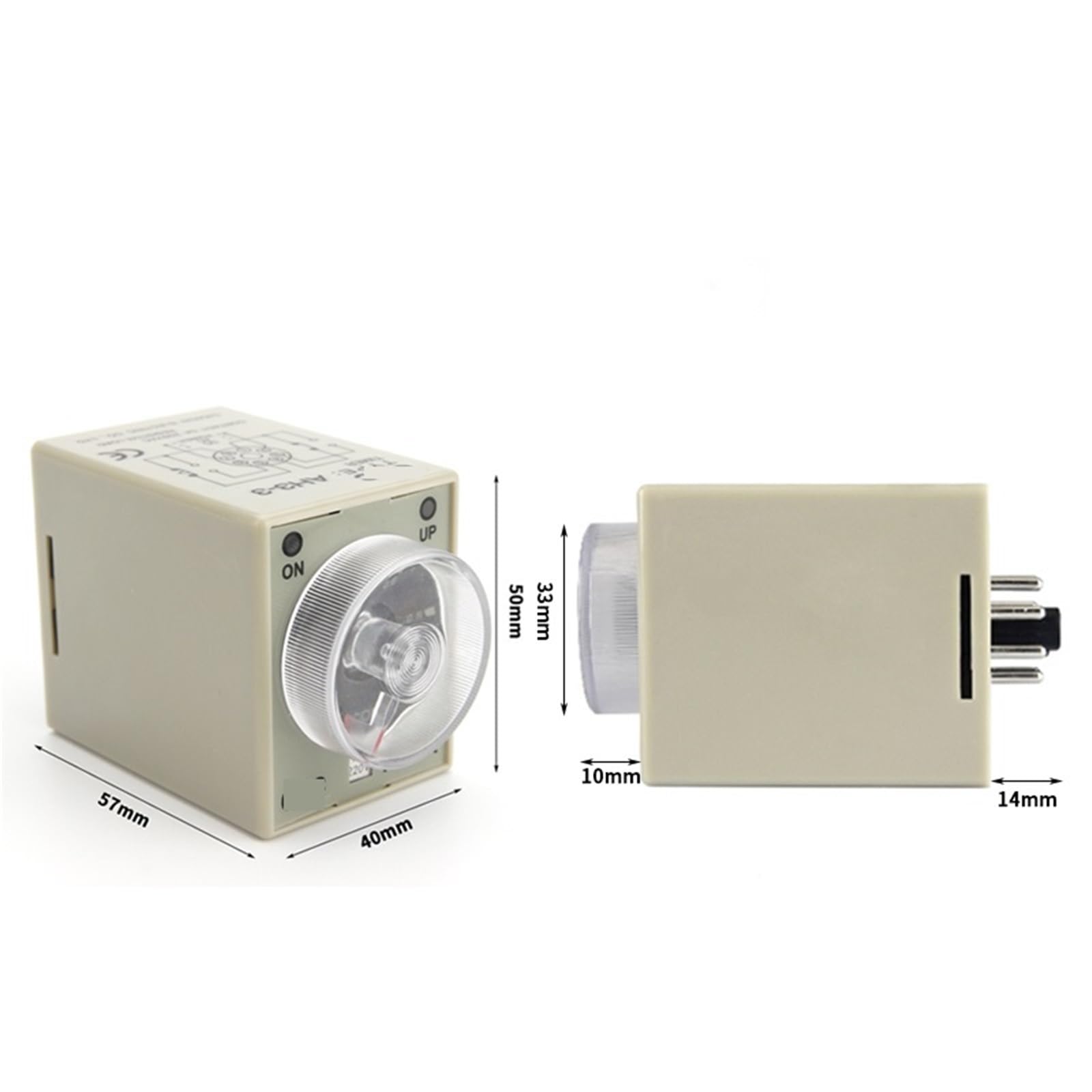 Snapklik.com : AH3-3 220V 50/60HZ 1S-60M Attached Bottom Seat Power On ...