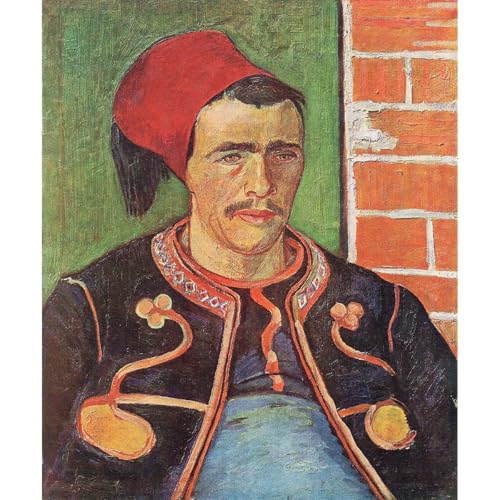 Toile Zouave Van Gogh ARTICULOZY poster art mural 61 x 81 cm