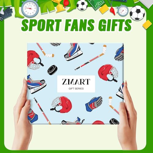 Zmart Hockey Gifts for Men Women - Gifts for Sports Lovers, Teen Youth Ice Hockey Socks