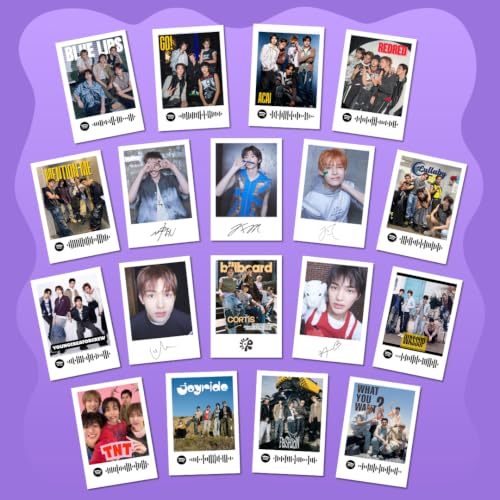 Image of Cortis Photocards | Cortis Songs Mini Poster Kit (Set of 18) | Kpop Redred, Joyride, Blue Lips Songs Compact Size (8 x 6 cm) Kpop Posters for Phone Accessories, Bedroom, Office, Living room, Dorm room (C 085)