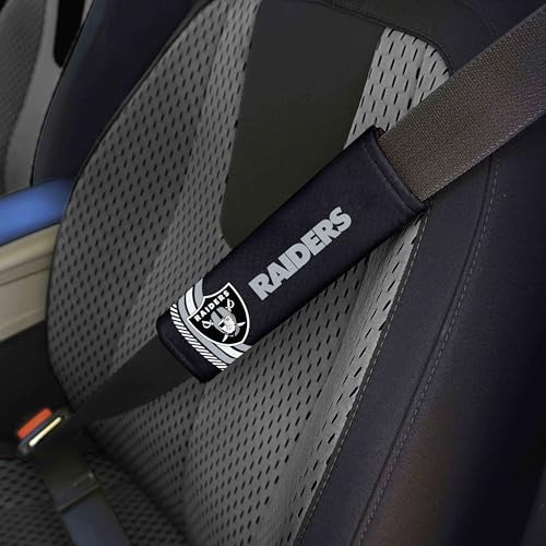 Fanmats 32100 Las Vegas Raiders Team Color Rally Seatbelt Pad thumb #1