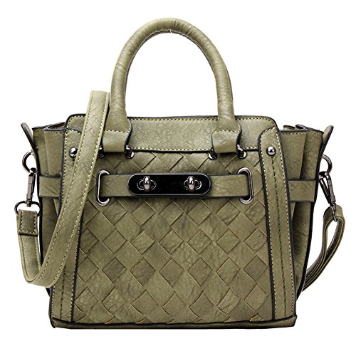 Sac tissé bandoulière pour femme et messenger bag chic modèle C