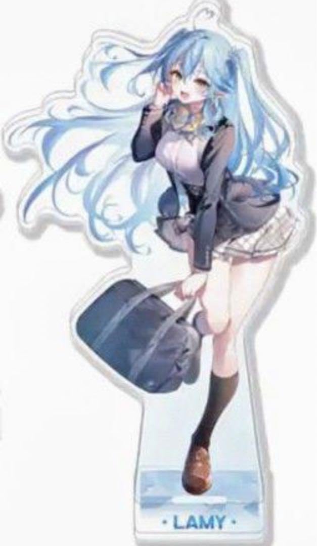 hololive ねぽらぼ アクリルスタンド 雪花ラミィ Amazon.co.jp: ホロライ 雪花ラミィ ビッグアクリルスタンド 放課後の