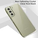 TheGiftKart Crystal Clear Back Cover Case for Samsung Galaxy S21 FE 5G | Shock Proof 360° Protection | Hard Clear Back Cover Case for Samsung Galaxy S21 FE 5G (PC & TPU, Transparent Bumper) gallery image