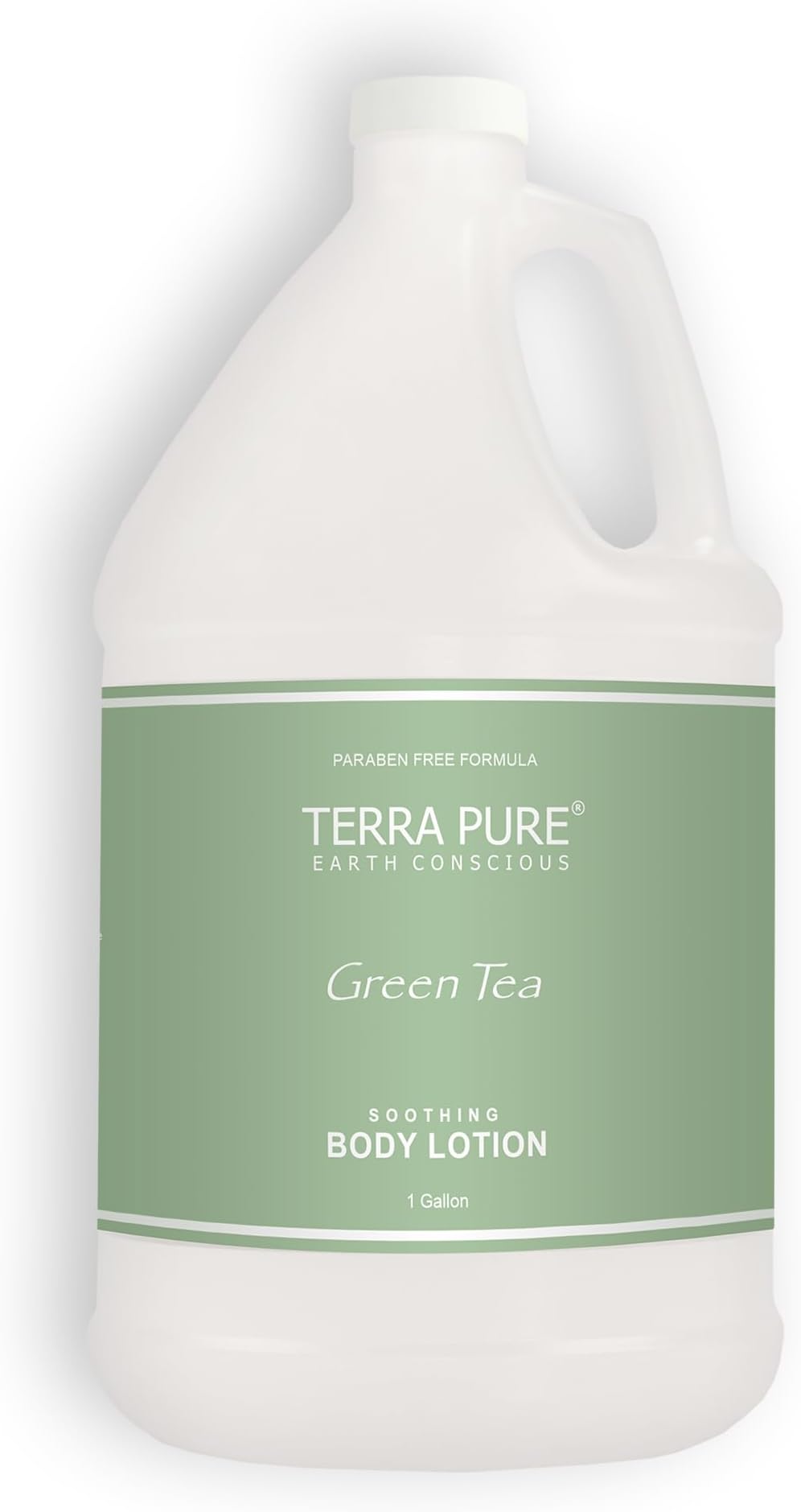 Terra Pure Green Tea Hotel Body Lotion | 1 Gallon | For Hospitality & Vacation Rentals to Refill Dispensers | (Set of 4)
