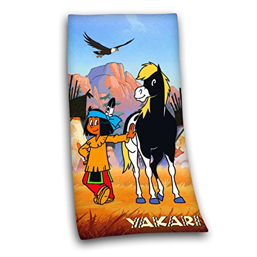 Herding 614517516 Asciugamano di Velluto Yakari