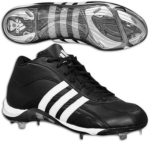 adidas Excelsior 5 Mid - Men's (sz. 13.5, Black/Running White/Metallic Silver)