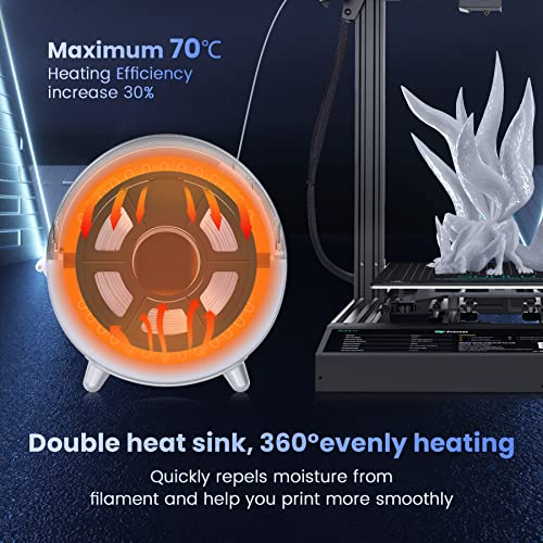 Image of SUNLU Official Filament Dryer S2, for PLA PETG ABS Filament, White