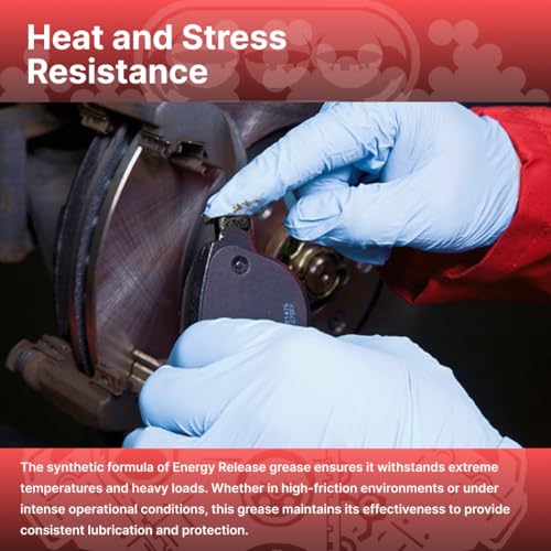 HI-GEAR ENERGY RELEASE G-200 High Temperature Synthetic Grease 16 fl. oz. | Low-Speed, High-Load Applications - Thumbnail 4