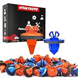 OTUAYAUTO 50PCS Fender Flare Clips - Molding Retainer Clips Replacement for Toyota 4Runner, FJ Cruiser, Highlander, RAV4, Tacoma - Push Door Trim Fastener - Replace OEM: 75495-35010 75397-35010