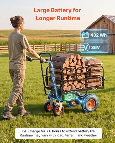 VEVOR Electric Wagon 660Lbs