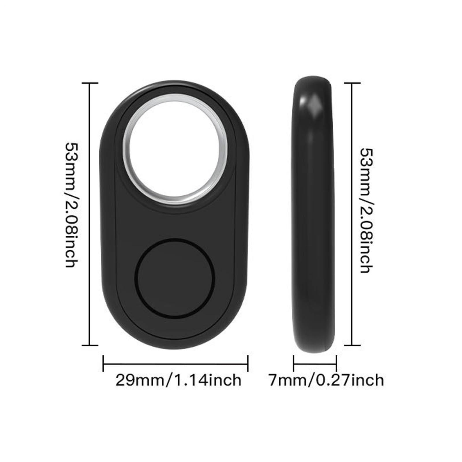 Tracker GPS Mini Per Oggetti | Localizzatore Per Chiavi, Valigia E Bambini