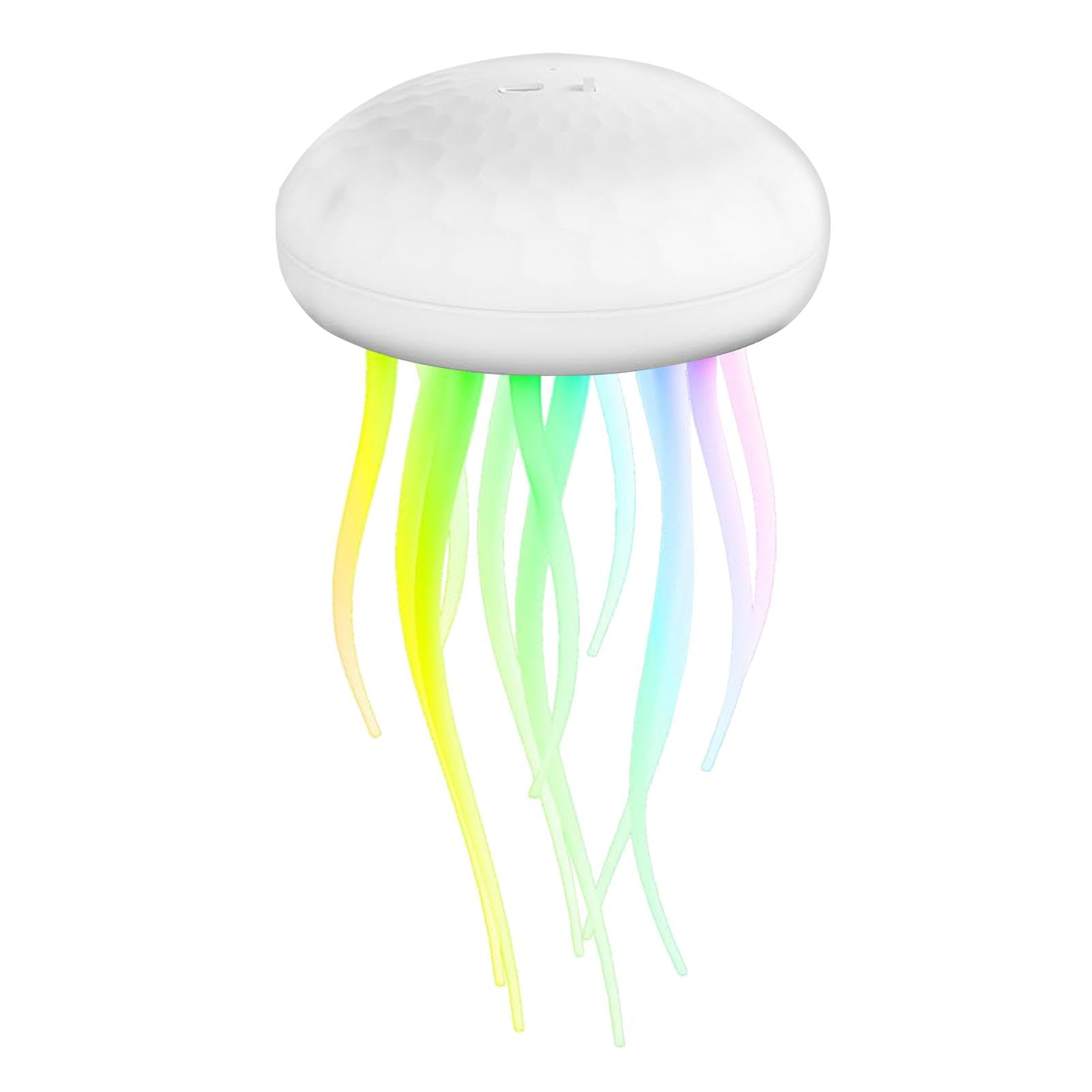 Luce notturna a LED con, lampada con Lampada luminosa per ad attivazione | Luce notturna a LED carina, lampada medusa ricaricabile da 1000 mAh, lampada da comodino medusa RGB per soggiorno c