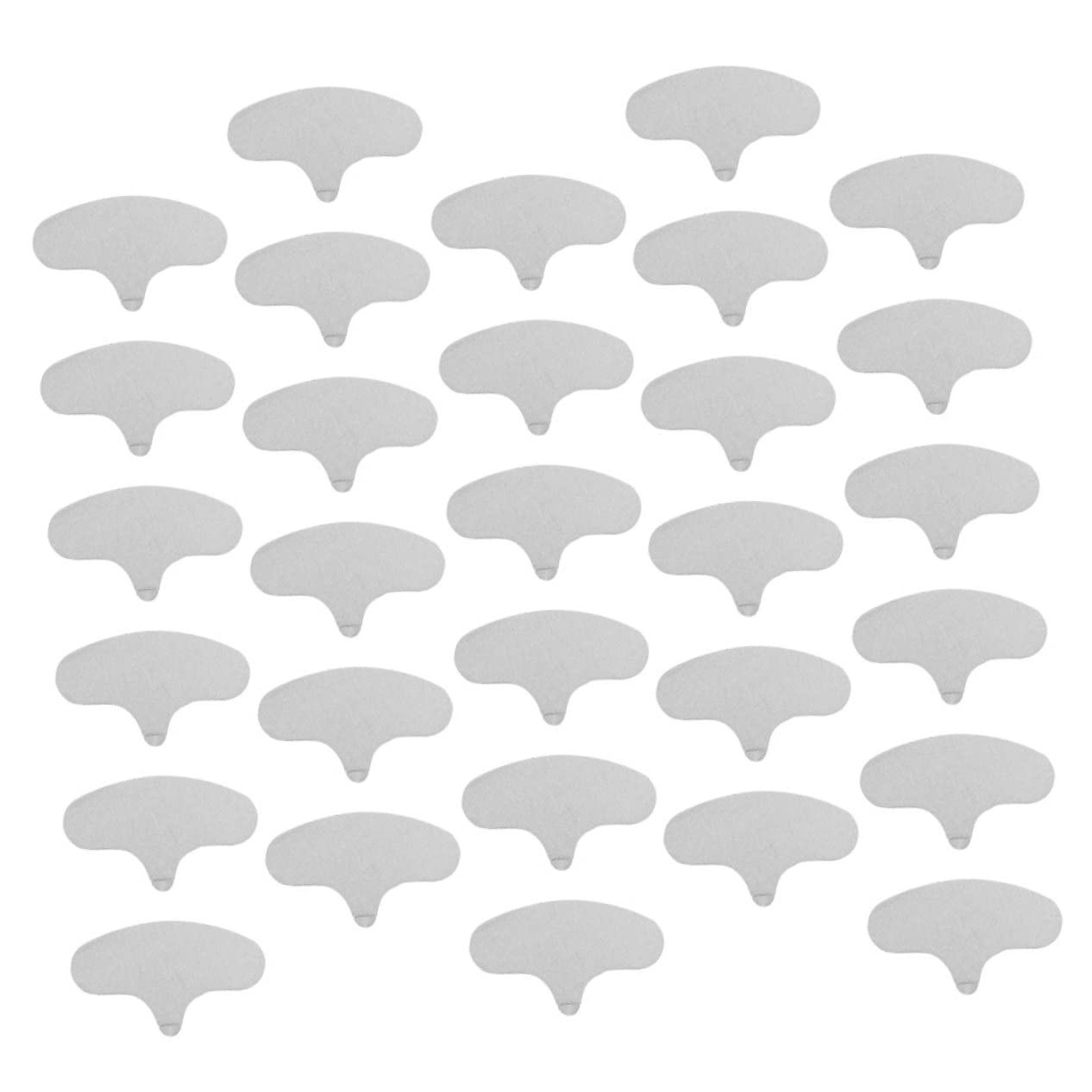 Mobestech 30Pcs Iron Macadamia Nut Openers Household Nut Sheller Tool Ergonomic Design Iron Slice Opener for Easy Nut Cracking and Efficient Use