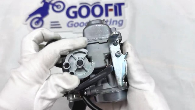 GOOFIT Carburatore CVK 30 Elettrico, Sostituzione Perfetta Per Motori Linhai 260, Suzuki 125, Quad 265H, Scooter E ATV 150-250cc