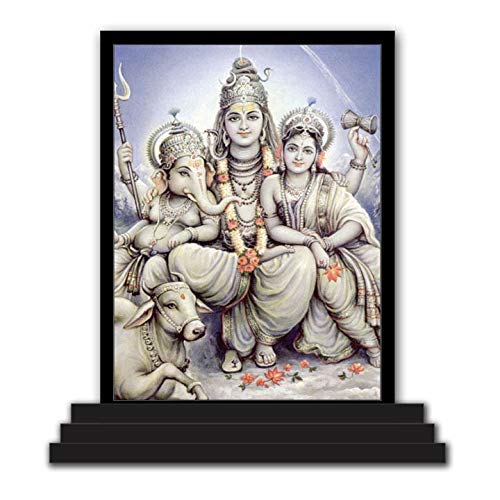 Shiv Parivar 1290 amuleto espiritual compacto para eliminar el estrés al volante