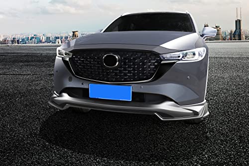 Image of HIGH FLYING for Mazda CX-5 CX5 2022 2023 2024 2025 Exterior Accessories Car Front Grille Inserts Cover Molding ABS Glossy Black 2pcs