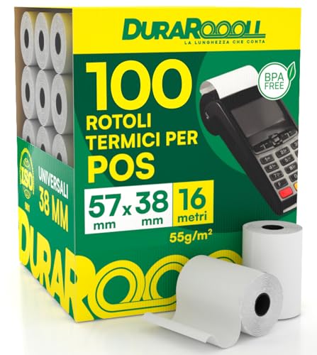 ✅ SICURI: La carta termica è realizzata senza molecole di BPA, per garantire la massima sicurezza anche nei settori alimentari