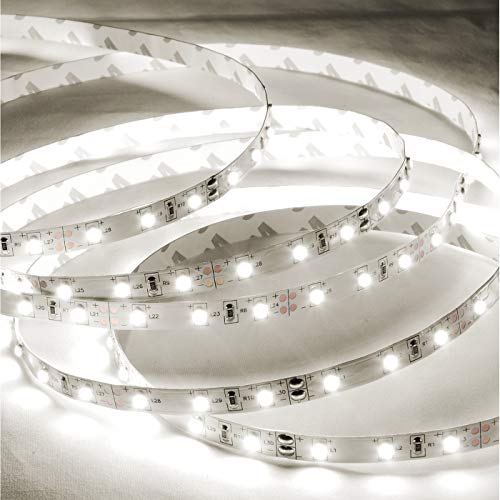 Tira Flexible de LEDs ABI, 300 LEDs, 5 m, 12VDC, Blanco natural miniatura 2