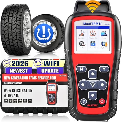 Autel MaxiTPMS TS508WF, Professional für Aktivieren/Neulernen Aller RDKS Sensoren, TPMS Reset, TPMS Programmierung von MX-Sensoren, 2026 Neueste, Upgrade von TS508, TS501, TS408, TPMS Diagnose