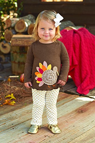 Mud Pie Baby Girl Holiday Two Piece Playwear Set3