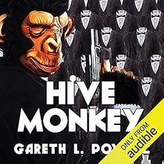 Hive Monkey Audiolibro Por Gareth Powell arte de portada
