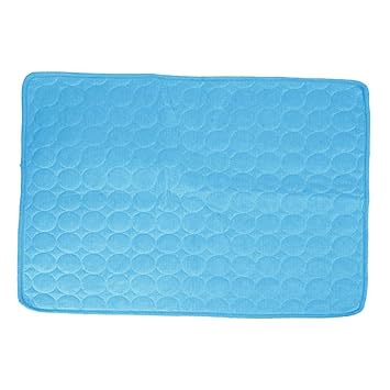 Meri SHOPP Soft Pet Cooling Mat Dog Cool Pad Cotton Liner Bed Cats Cushion Blue