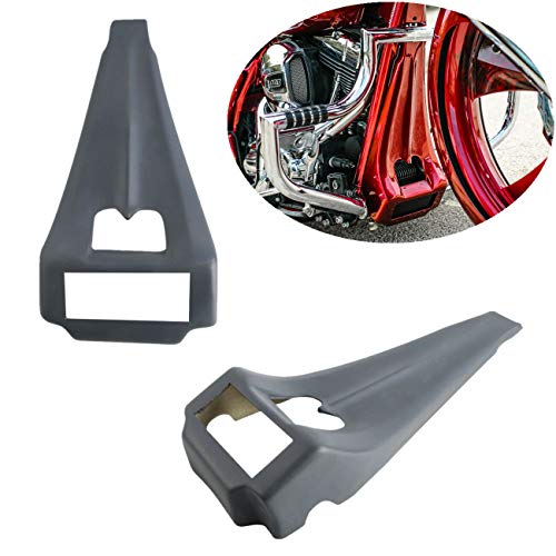 XFMT Fiberglass Stretched Chin Spoiler Compatible with Harley Street Glide Road King 1997-2013
