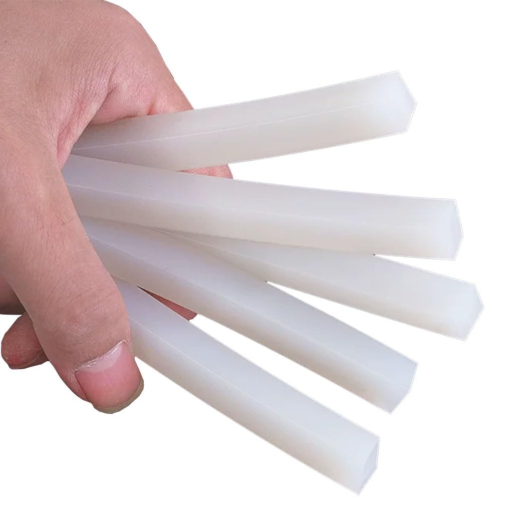 Gaohuaf One Color Solid Silicone Rubber Square Sealing Strips, High Temperature Resistant(5X30mm-1M)