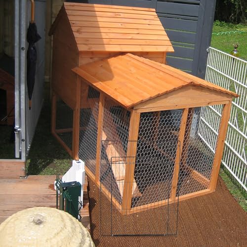 Puerta de caja de alambre para jaula de mascotas: ideal para camping y jardín 8