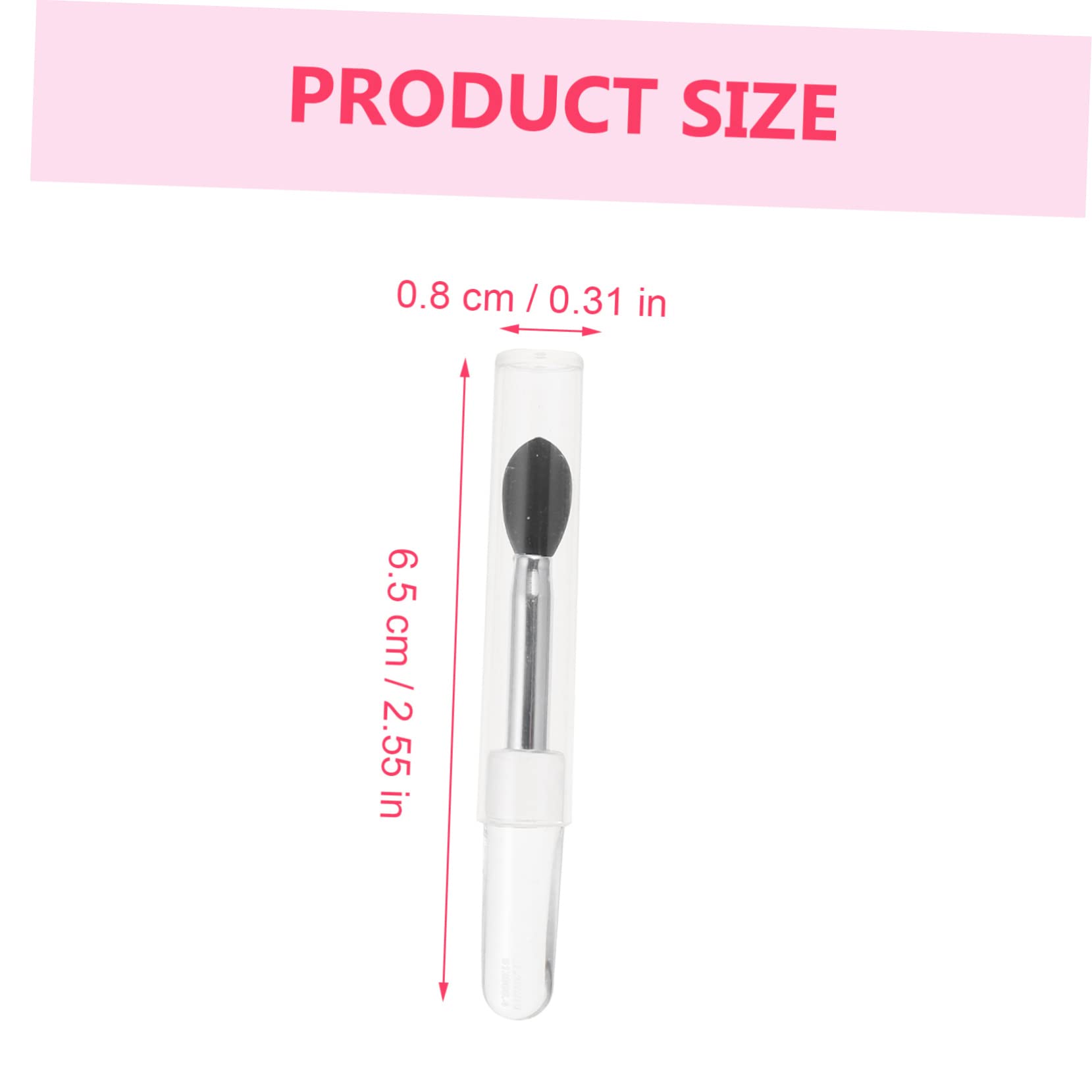 CANIGHT Well-made Silicone Lip Mask Brush and Eyeshadow Brush Set 6 Pieces Soft and Comfortable Touch for Women