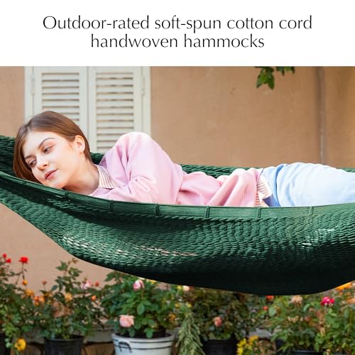 PNAEUT Handwoven Rope Mayan Hammock for Outside, 600 lbs Capacity by PNAEUT - Used condition - Image 4