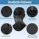MELLIEX Sommer Sturmhaube für Herren und Damen, Atmungsaktive Sturmmaske UV-Schutz Balaclava für Motorrad, Fahrrad, Klettern, Angeln