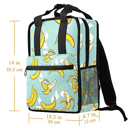 Sac à dos banane pour garçons filles grand volume multicolore ajustable