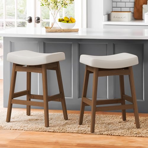 LUE BONA Barhocker 2er Set,Barhocker 61 cm Hoch,KüChenhocker mit...